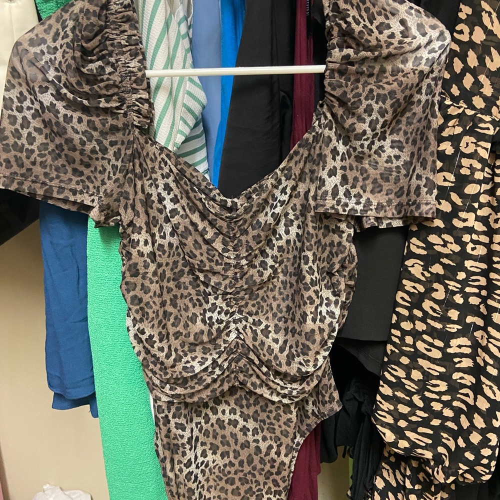 Cheetah bodysuit